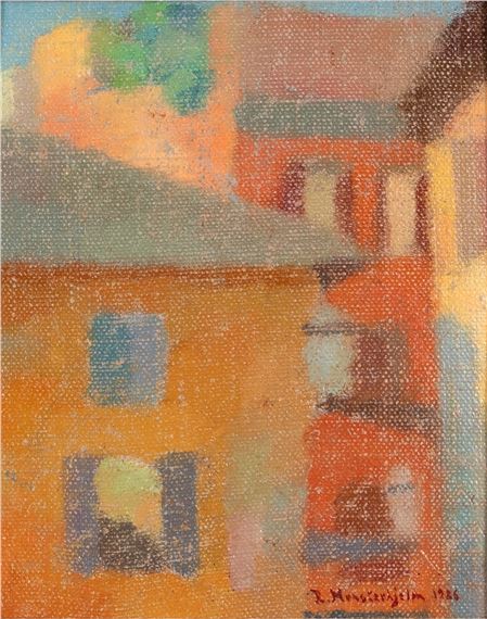 View from Trastevere, Rome by Riggert Munsterhjelm