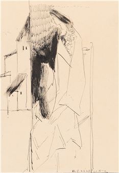 Seated woman - Ole Kandelin