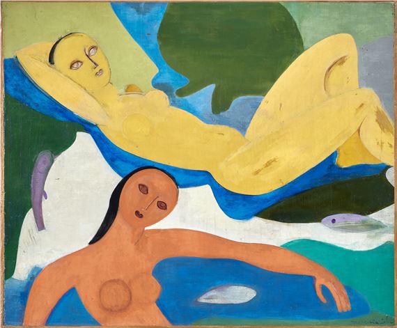 Baigneuses - Marcelle Cahn