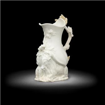 A Chelsea 'Goat and Bee' jug, circa 1745-49 - Nicholas Sprimont
