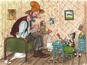 Pettersson, Findus & Co.: Die fabelhafte Welt von Sven Nordqvist - Staatliche Kunsthalle Karlsruhe