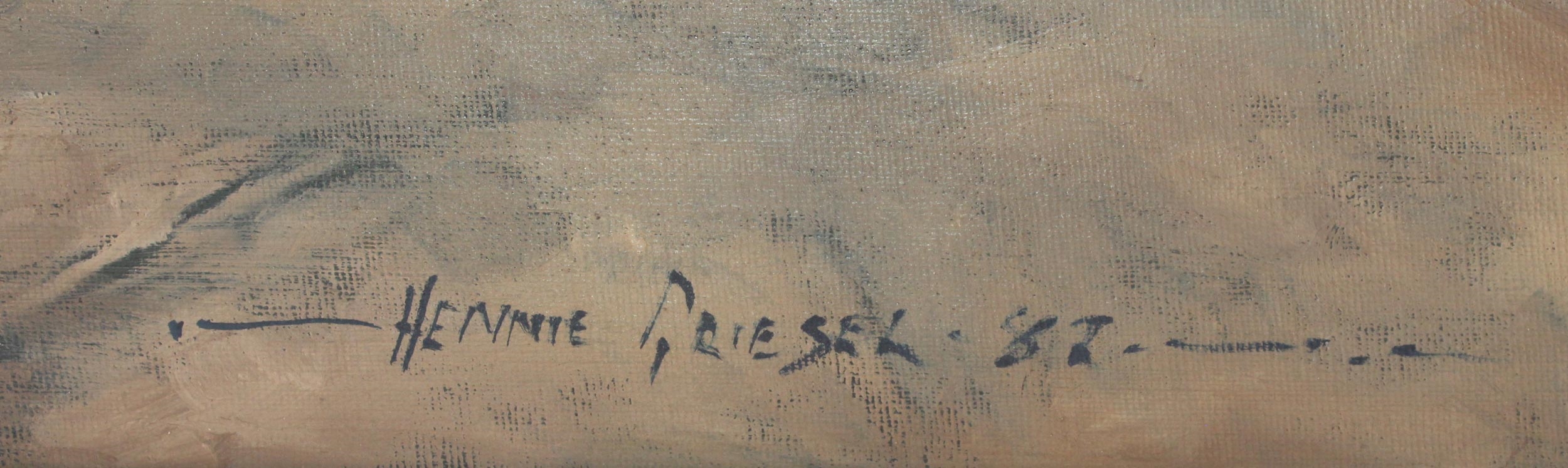 Artwork by Hennie Griesel, Still Life with Copper Pots, Made of Oil on Canvas on Board