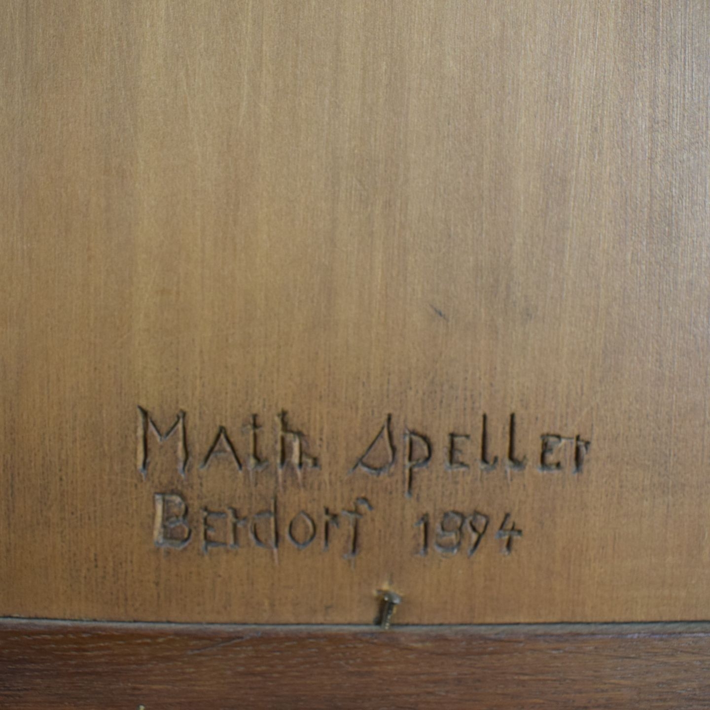 Artwork by Mathis Speller, Mathis SPELLER (20th, Made of Wood sculpture