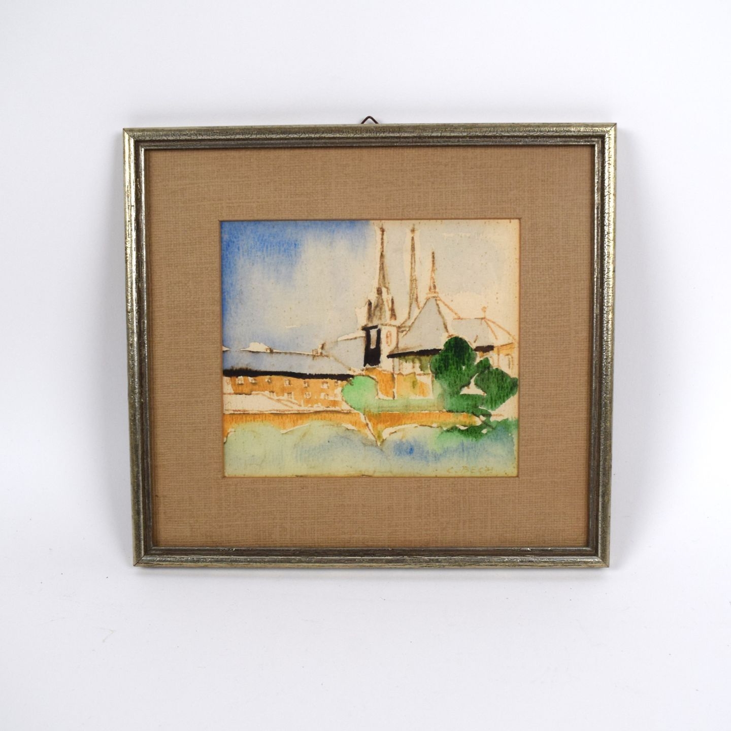 Artwork by Charles Bech, Charles BECH (1919-2000, Made of Watercolor