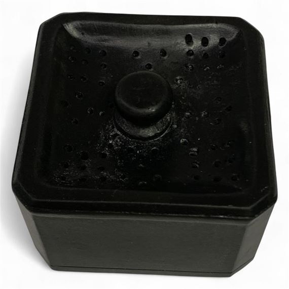 Wedgwood | Wedgwood & Bentley Black Basalt Ink Pot Sander | MutualArt