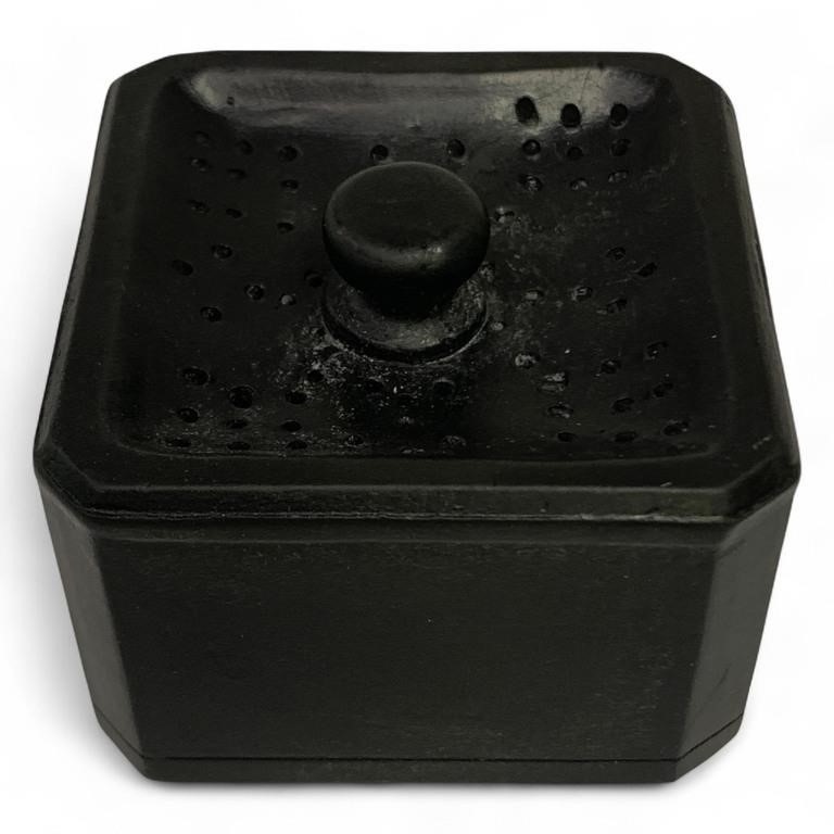 Wedgwood | Wedgwood & Bentley Black Basalt Ink Pot Sander | MutualArt