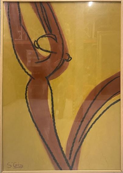 Abstract composition by Robert Saintgery