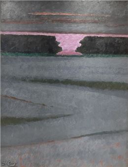 Abstract sunset composition - Robert Saintgery