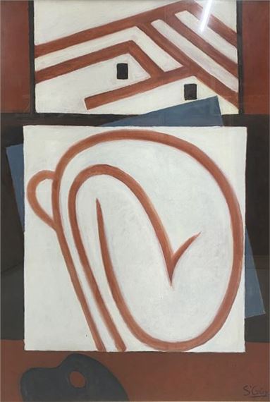 Abstract composition by Robert Saintgery