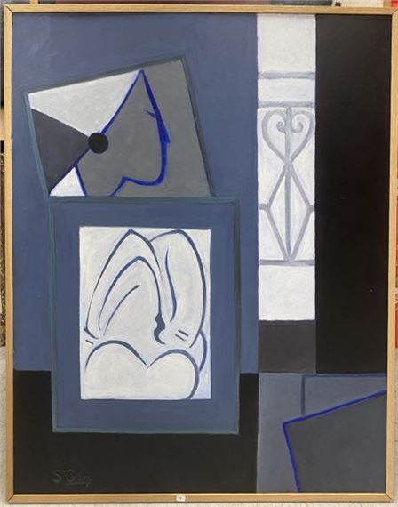 Abstract composition by Robert Saintgery