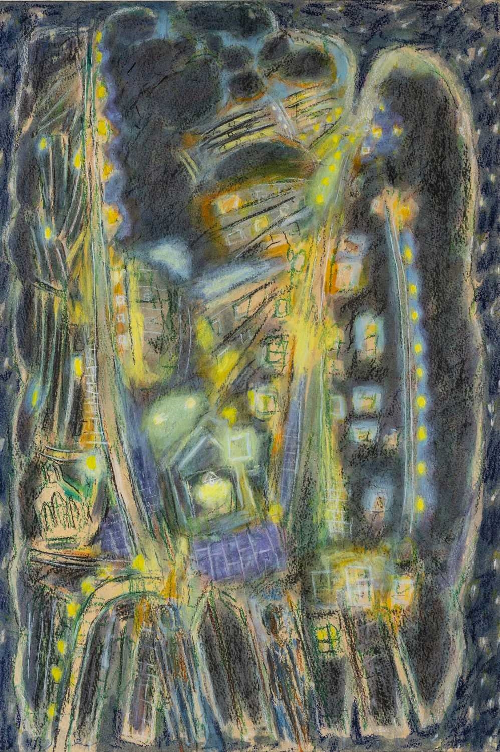 Artwork by Ernest Zobole, In a Landscape 7, Made of mixed media