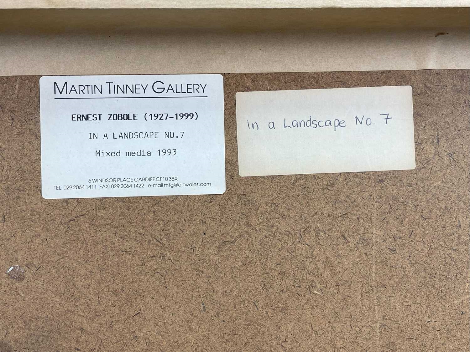 Artwork by Ernest Zobole, In a Landscape 7, Made of mixed media