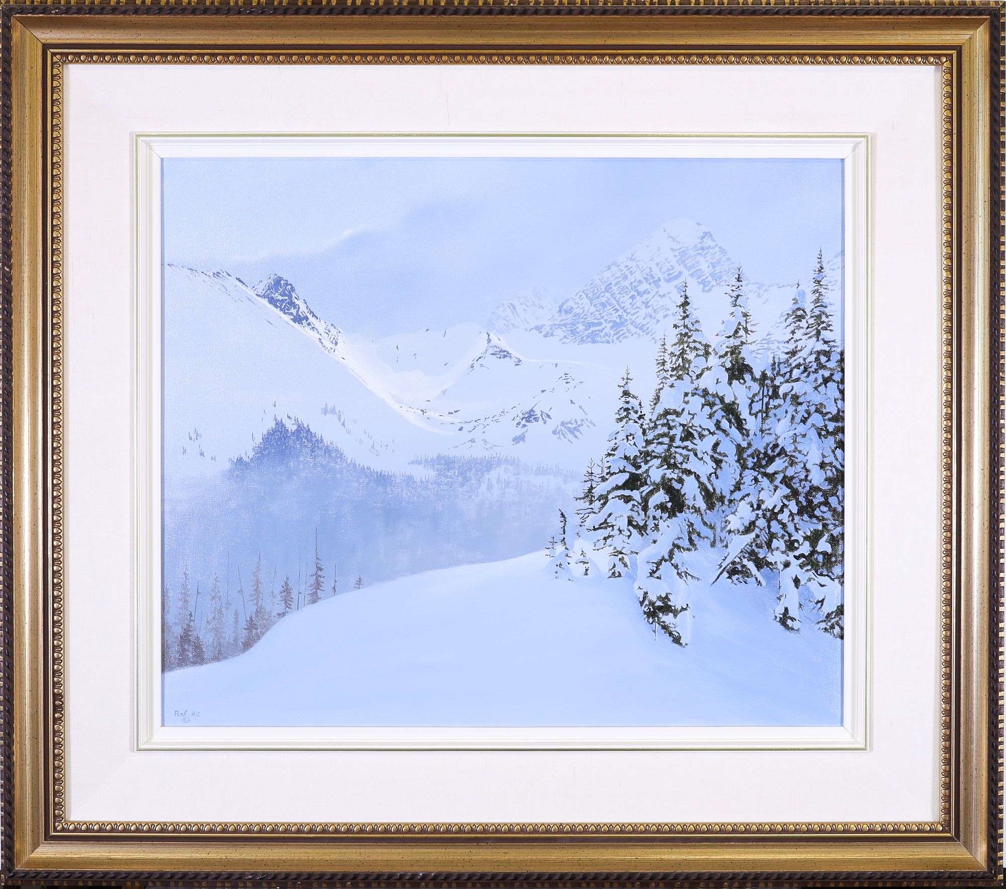 Ted Raftery | A BREAK IN THE STORM (MT SMUTTS); 1982 (1982) | MutualArt
