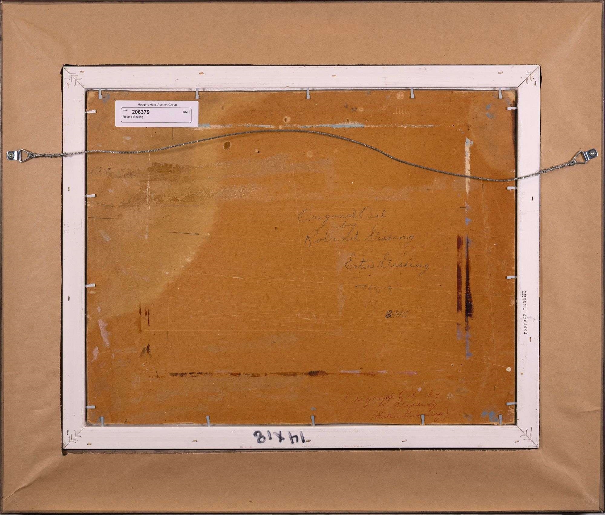 Artwork by Roland Gissing, MOUNTAIN LANDSCAPE, Made of oil on board
