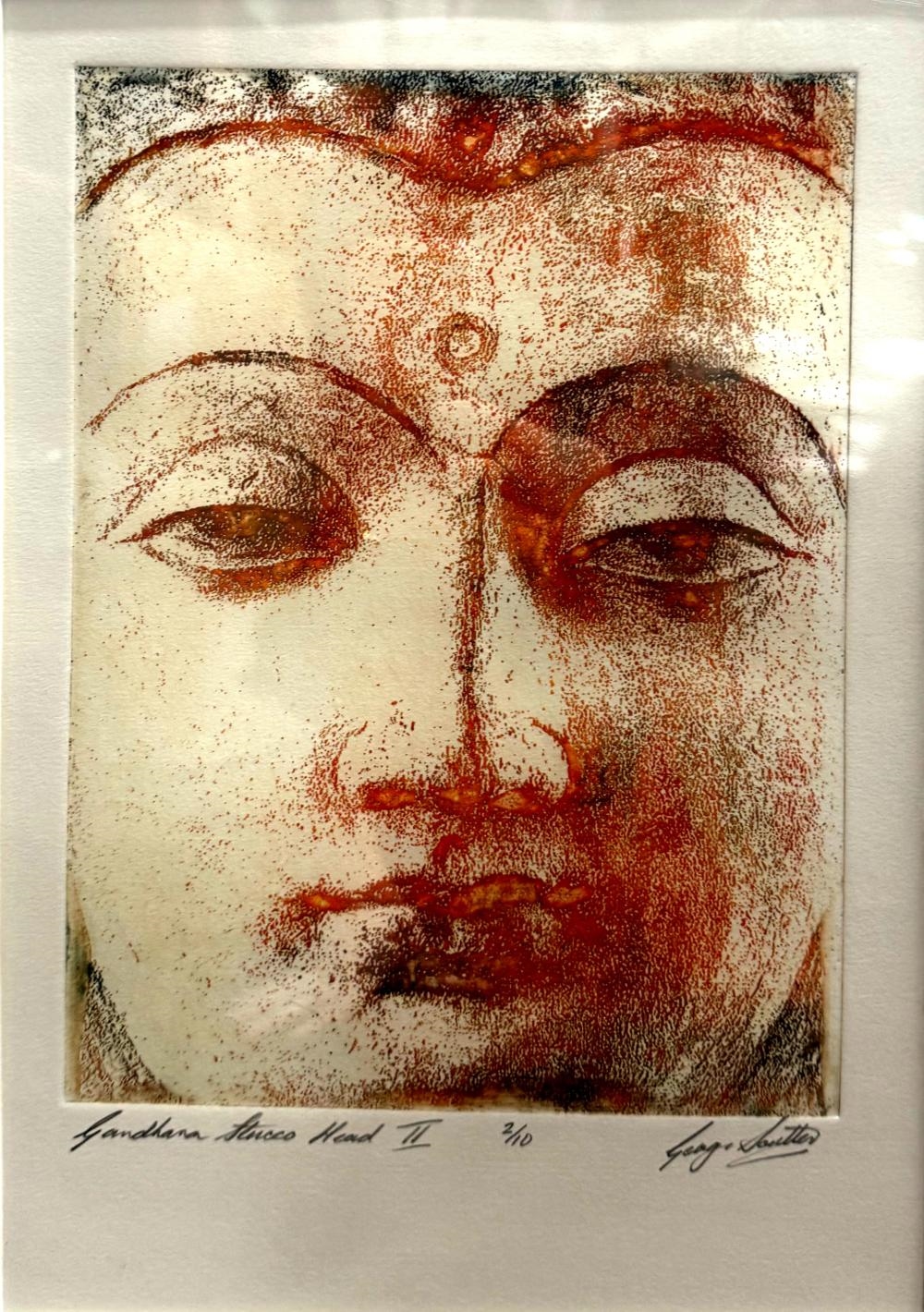 George Soutter | Gandhara Stucco Head II | MutualArt
