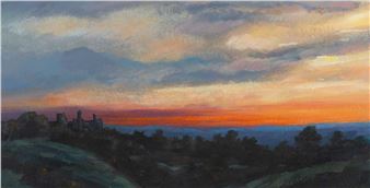 Sunset Over Dinefwr - Duncan Mclaren