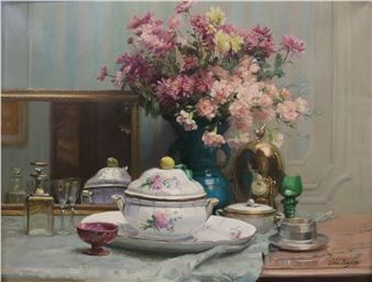 'Still Life with Asters' - Jane Nérée-Gautier