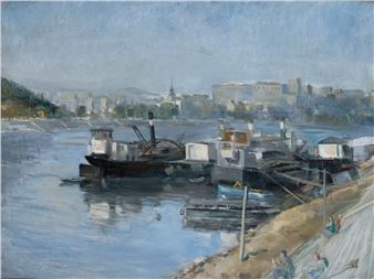 Landscape of Budapest - Miklós Radnay-Rózsay Muraközi