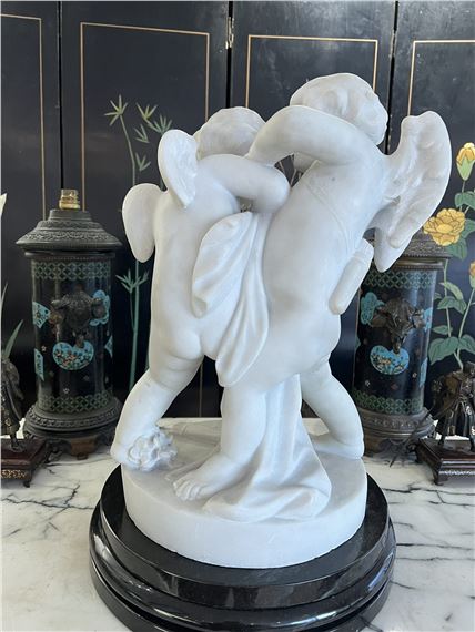 Étienne-Maurice Falconet | A 19TH CENTURY ITALIAN MARBLE FIGURAL GROUP ...
