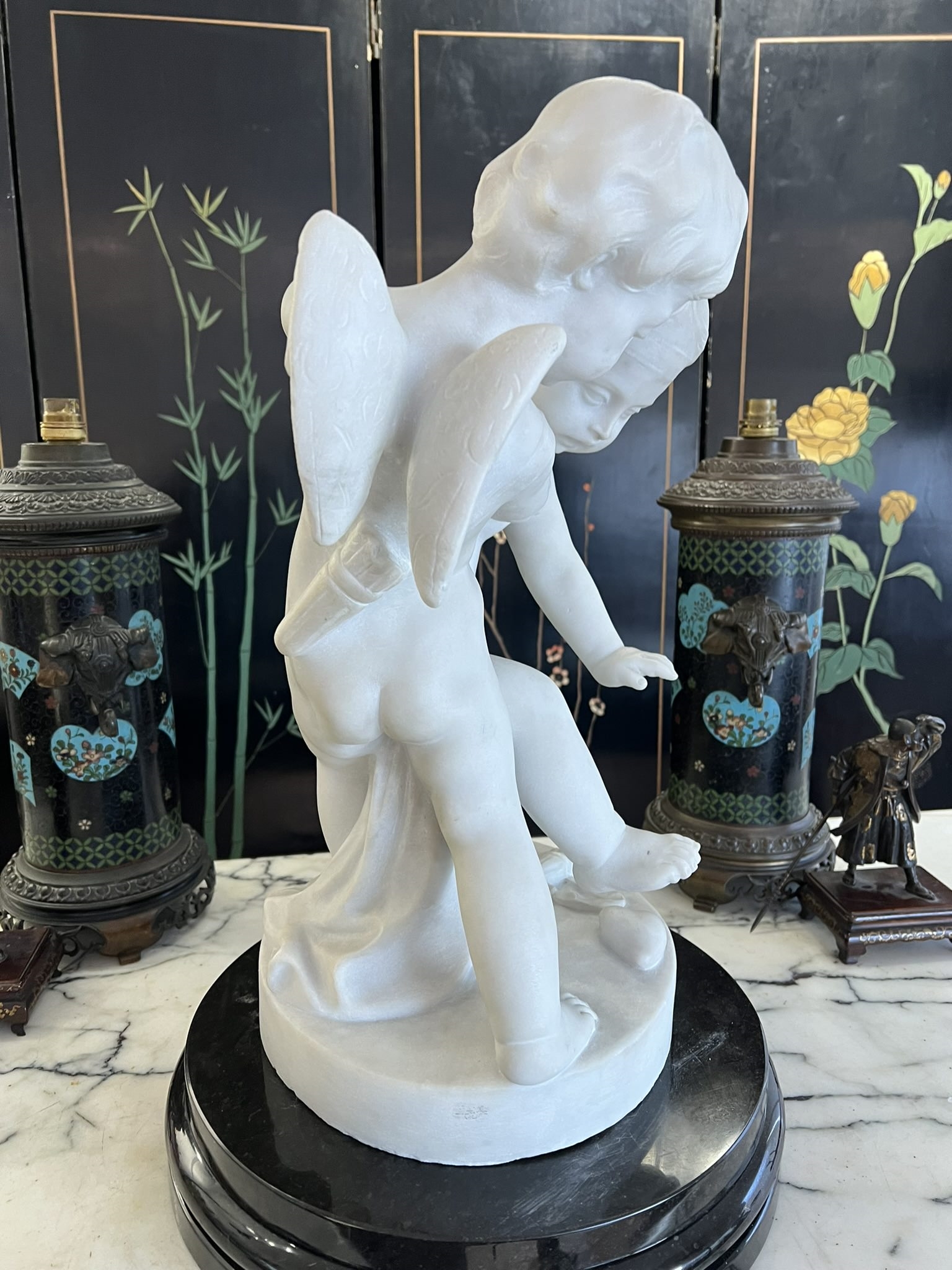 Étienne-Maurice Falconet | A 19TH CENTURY ITALIAN MARBLE FIGURAL GROUP ...