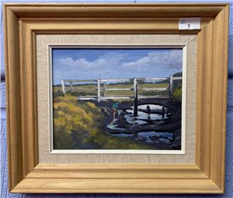 Looking for Crabs (Stiffkey Marsh) - Peter Solly