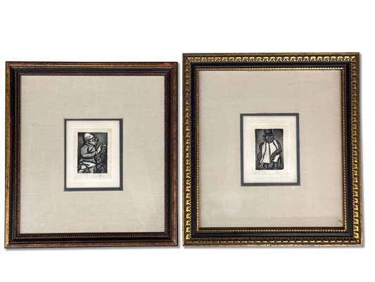 Georges Rouault | Two Georges Roualt Etchings | MutualArt