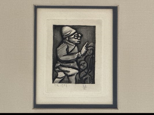 Georges Rouault | Two Georges Roualt Etchings | MutualArt