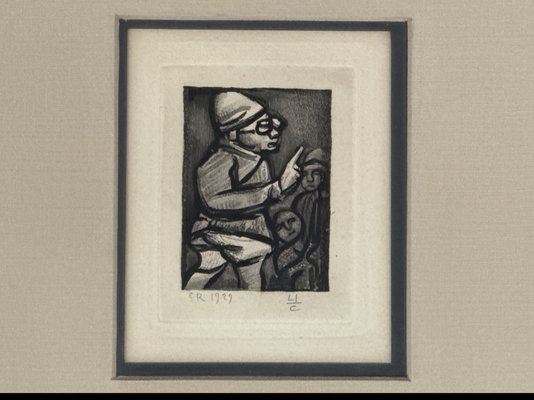 Georges Rouault | Two Georges Roualt Etchings | MutualArt
