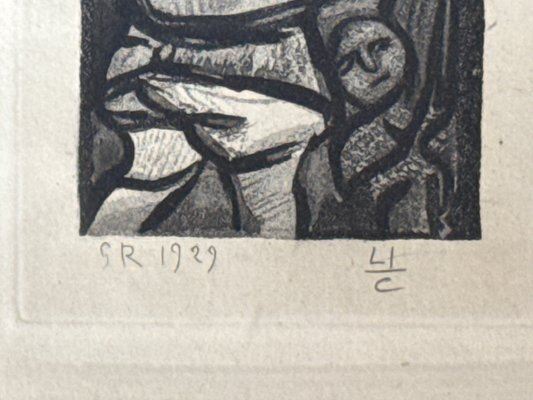 Georges Rouault | Two Georges Roualt Etchings | MutualArt