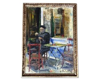 Angelos Theodoropoulos Oil/Canvas: Portrait - Angelos Theodoropoulos