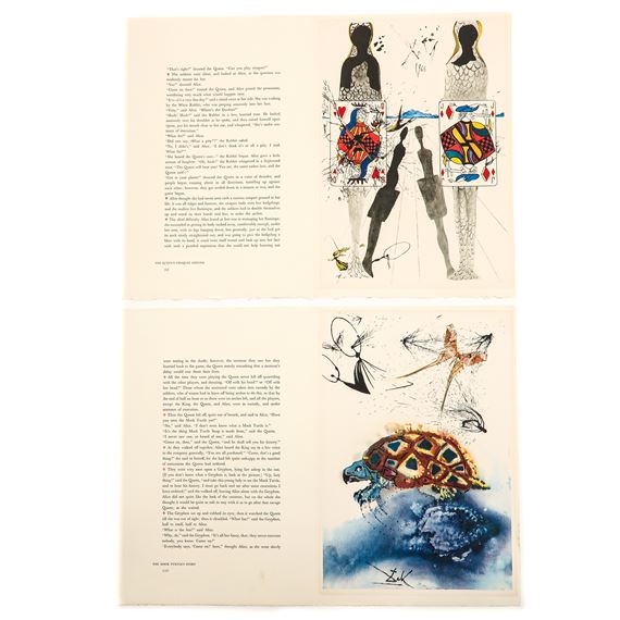Salvador Dalí | Alice’s adventures in Wonderland (1969) | MutualArt