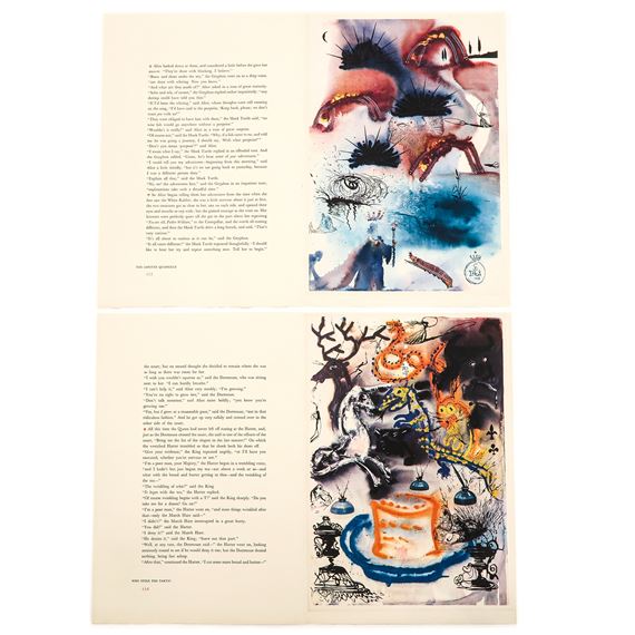 Salvador Dalí | Alice’s adventures in Wonderland (1969) | MutualArt