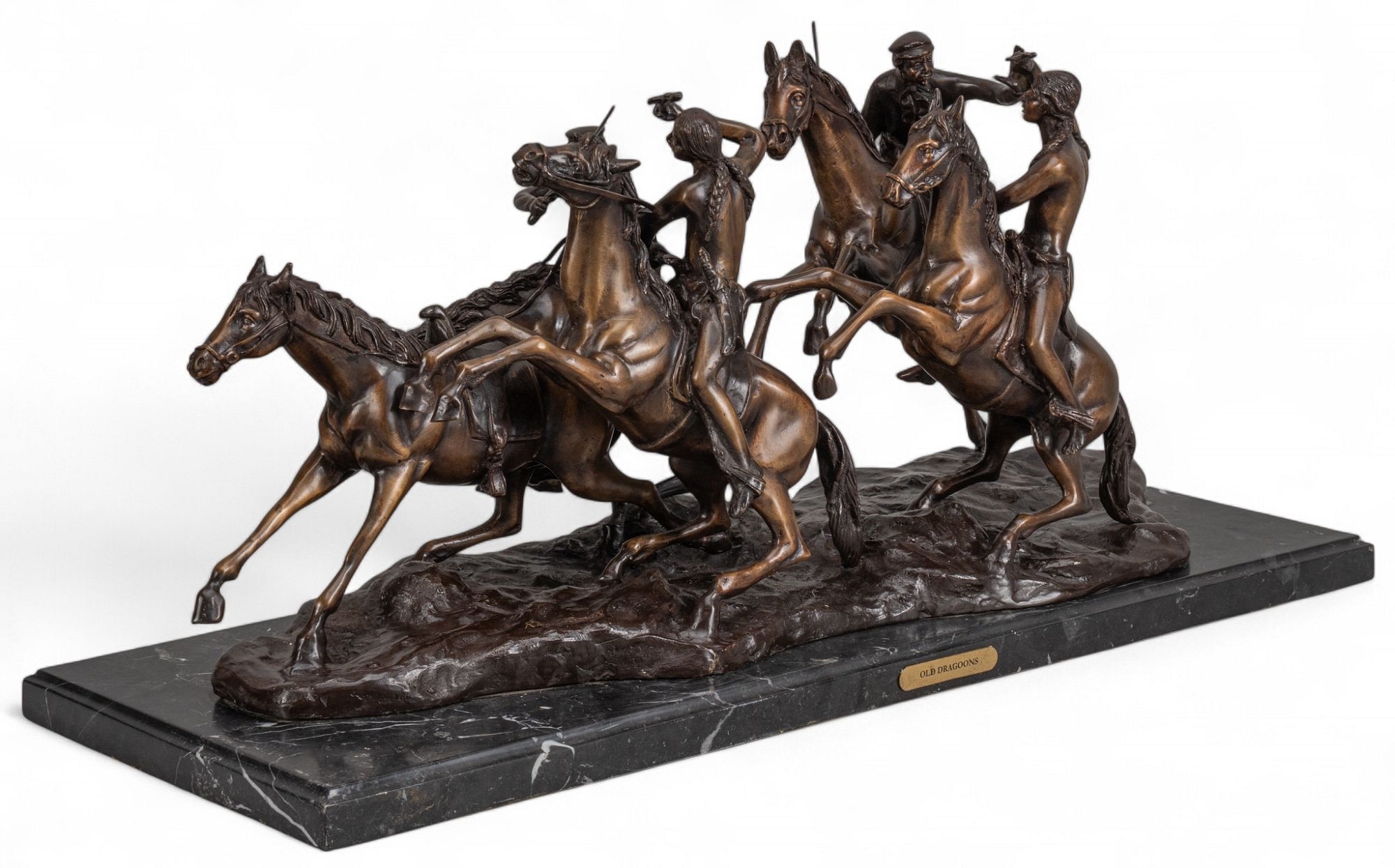 Frederic Remington | Old Dragoons | MutualArt