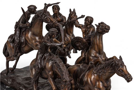 Frederic Remington | Old Dragoons | MutualArt