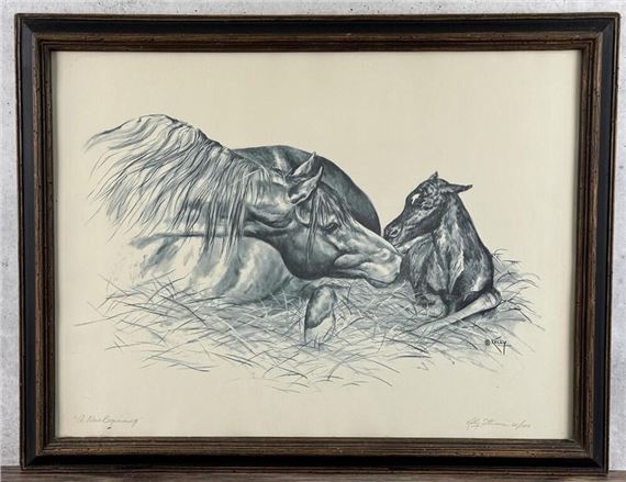 Kelly Stevens A New Beginning Horse Print - Kelly Stevens