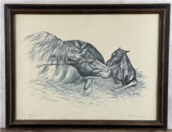 Kelly Stevens A New Beginning Horse Print - Kelly Stevens
