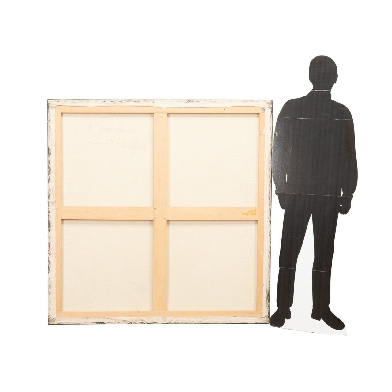 Artwork by Frank Faulkner, Untitled (Diamond I), Made of acrylic on canvas