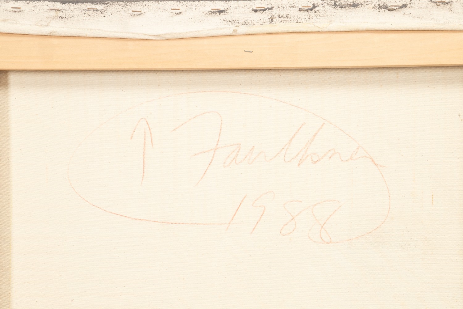 Artwork by Frank Faulkner, Untitled (Diamond I), Made of acrylic on canvas