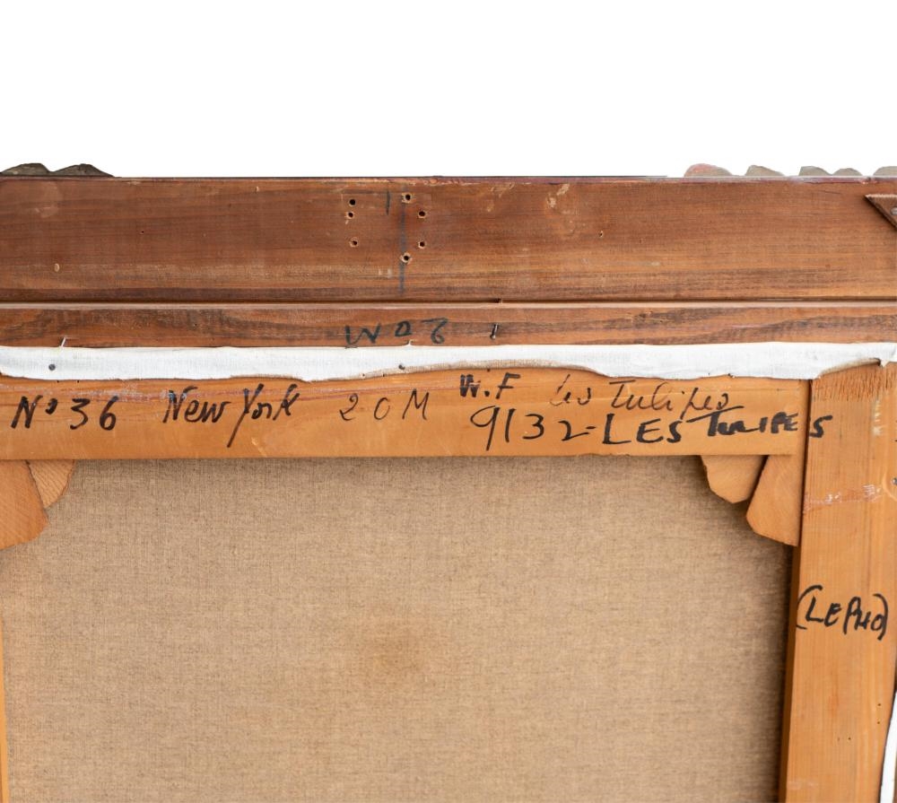 Artwork by Lê Phổ, Les Tulipes, Made of oil on canvas