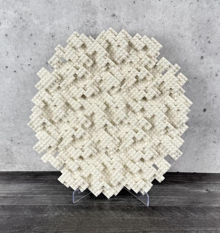 Jeremy Hatch | Jeremy Hatch Montana Porcelain Lego Sculpture | MutualArt