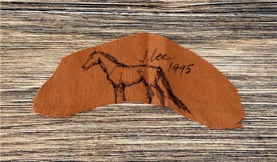 Joyce Lee Pen and Ink Horse Drawing - Joyce Lee