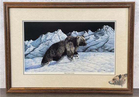 Ron Ukrainetz Ridge Runner Grizzly Print