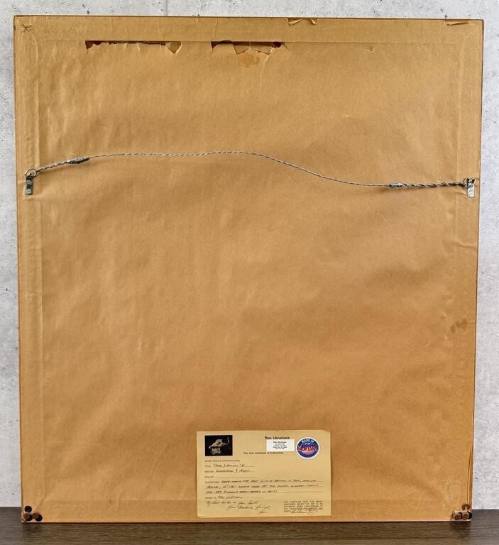 Artwork by Ron Ukrainetz, Ron Ukrainetz Turkey Scratchboard & Acrylic, Made of miniature