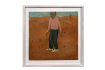 Pink Shirt | acrylic - Alasdair Wallace
