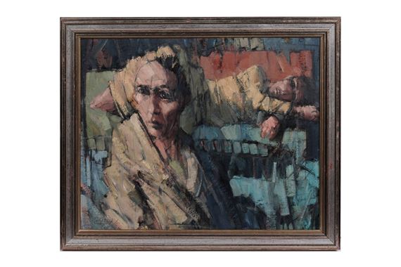 Victim and Victim | oil by John Boyd