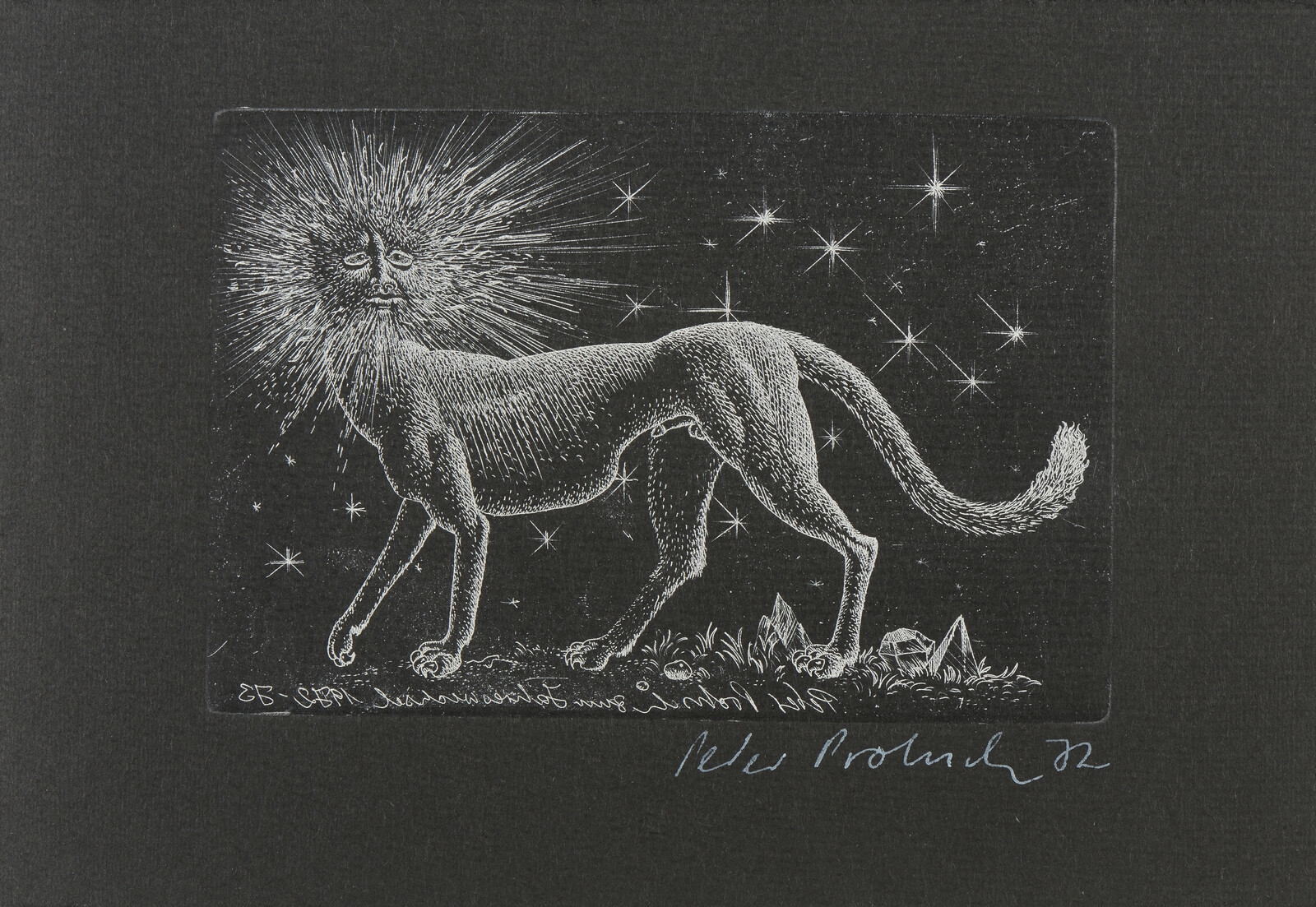 Artwork by Peter Proksch, UNTITLED, Made of Engraving