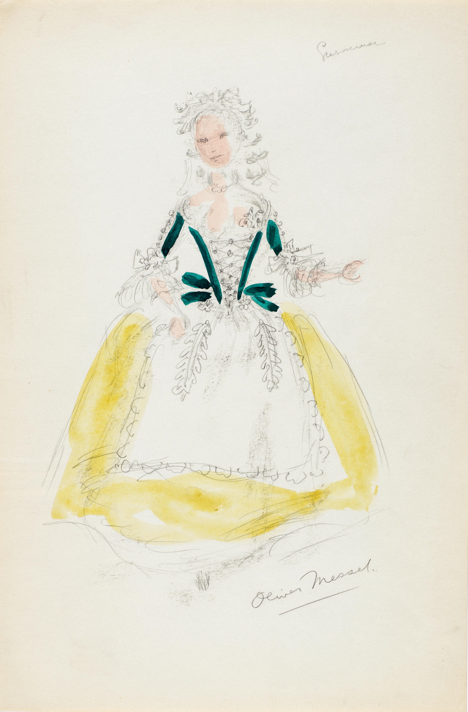 Oliver Hilary Sambourne Messel | Seven costume designs for opera and ...