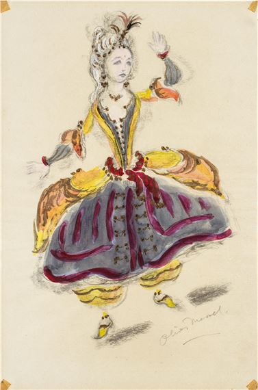 Oliver Hilary Sambourne Messel | Seven costume designs for opera and ...