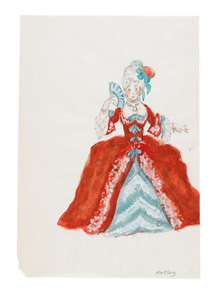 Twenty costume designs forThe Clandestine Marriage, Chichester Festival Theatre, 1966 - Motley