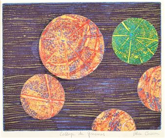 HAYTER color print signed lower right and titled center - Alice Cassou (20th Century)